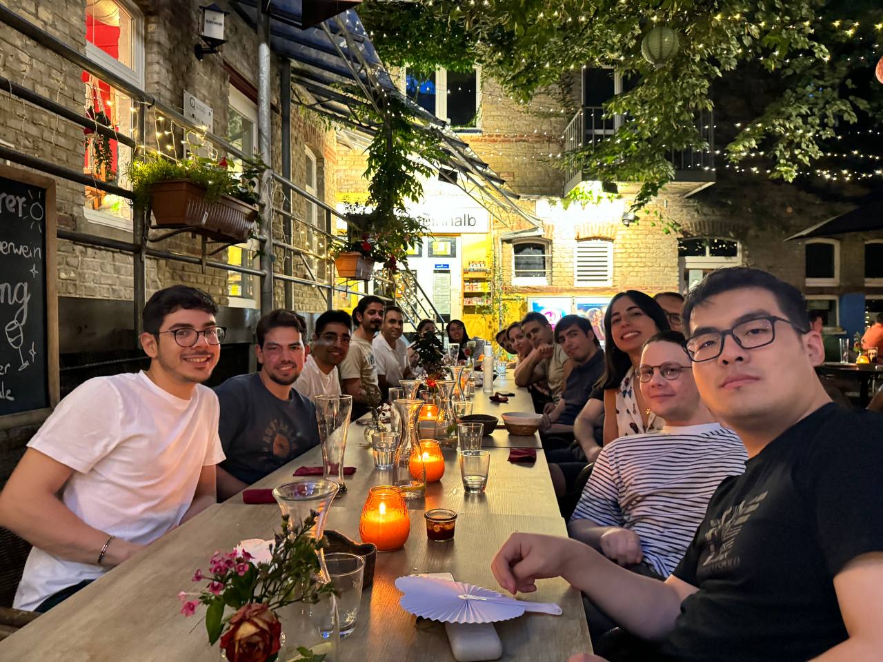 Soheil Khodayari celebrating after his PhD Defense with the rest of the CISPA team, Saarland, Germany